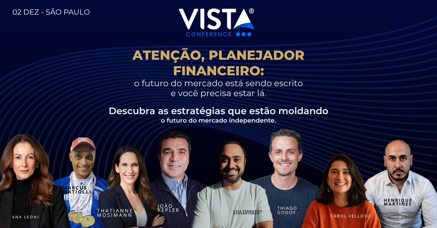Vista Conference evento planejador financeiro